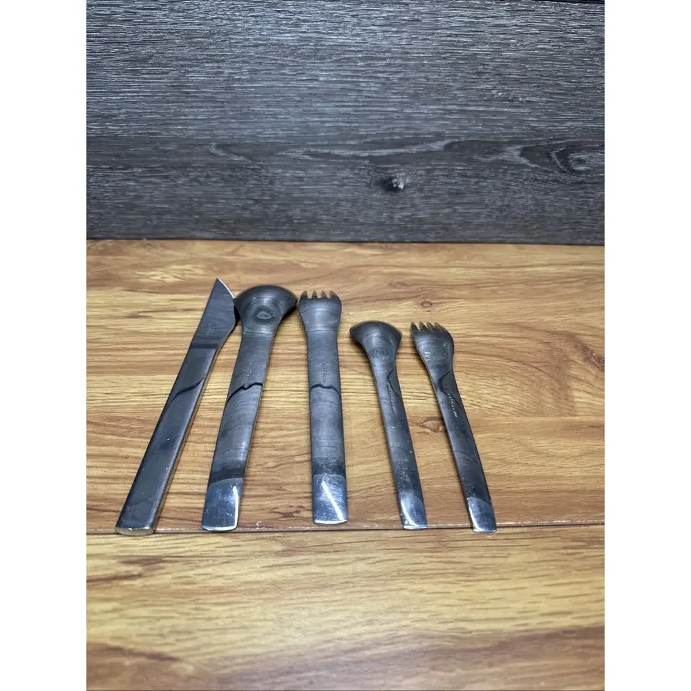 Mikasa Profile Stainless Japan Flatware 5 Pc Place Setting~ Serve 1